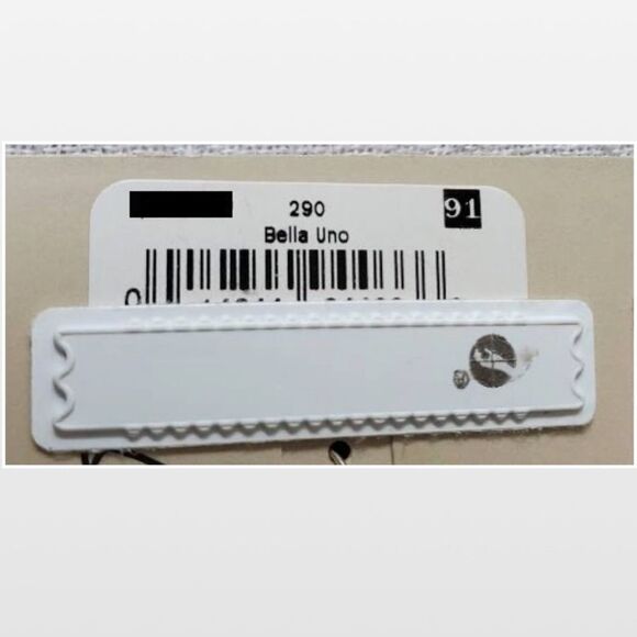 New Bella Uno Earrings Womens Silver Dangle Three Tier Drop Triangle Jewelry NWT - Picture 15 of 16